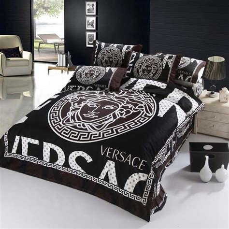 king size versace bed set|versace duvet cover set.